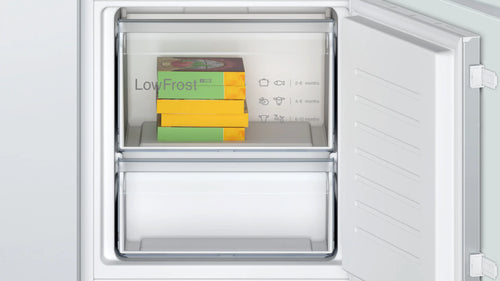 Bosch Series 2 KIV87NSE0G - Integrated 70/30 Fridge Freezer - E energy
