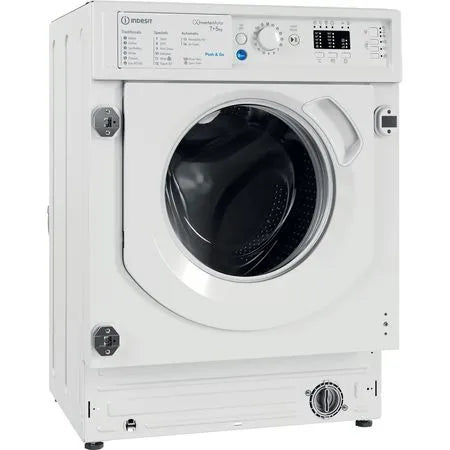 Indesit BI WDIL 75148 UK - White Integrated 7KG/5KG Washer Dryer - 1400 RPM - E energy