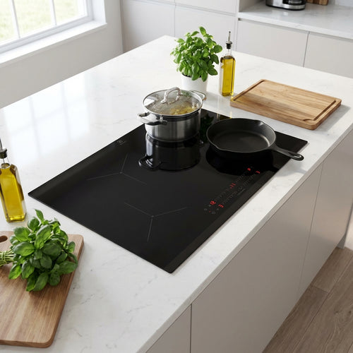 Electrolux LIS824 - Black Induction Hob - 80cm - 4 Zones