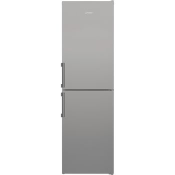 Indesit IKNH 1261 S4UK - Silver Fridge Freezer - 270L No Frost 50/50