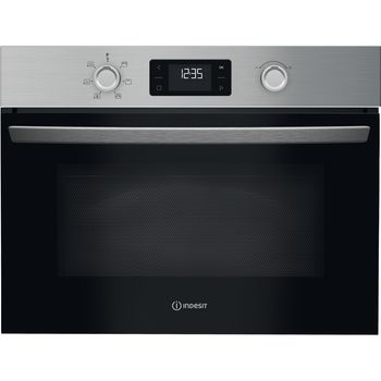 Indesit IP 252R XUK - Stainless Steel Built-in Microwave and Grill - 40L - 900W