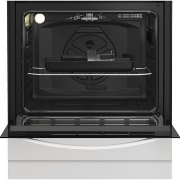 Indesit I6GGMMW/UK - White Gas Cooker - 60cm - A+ Energy