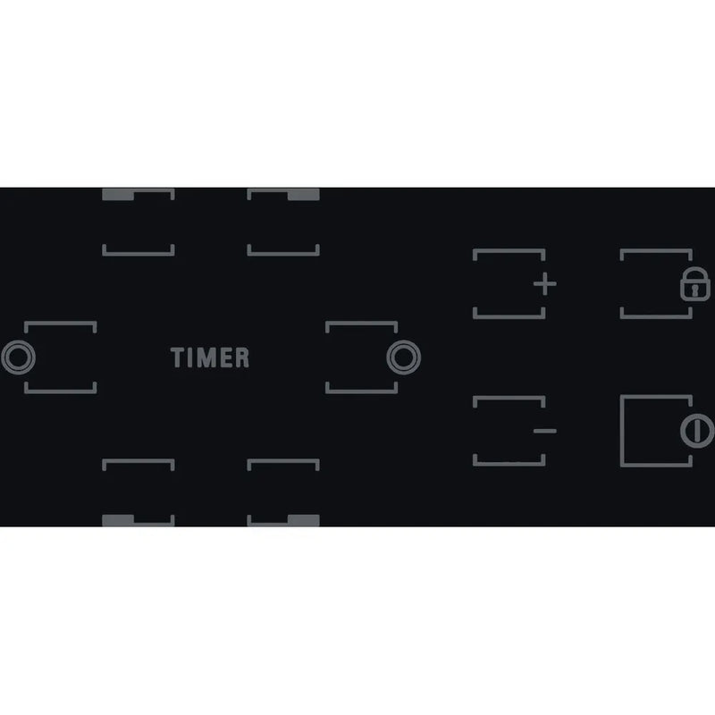 Hotpoint HR 724 B H - Black 4 Zone Ceramic Hob