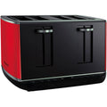 Hotpoint TT44EAR0 - Red 4-Slot Toaster - 8 Browning Levels - N/A Energy Rating