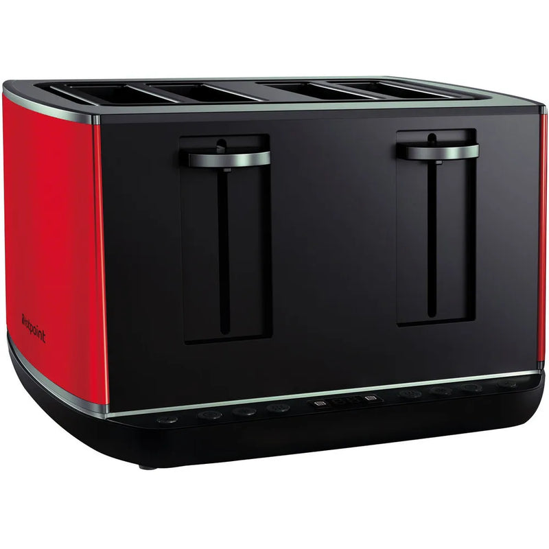 Hotpoint TT44EAR0 - Red 4-Slot Toaster - 8 Browning Levels - N/A Energy Rating