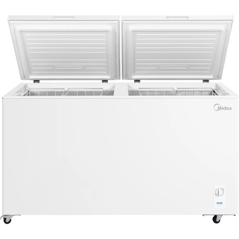 Midea MDRC698FEE01- White Chest Freezer - 508L Capacity - E Energy Rating