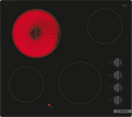 Bosch Series 2 PKE611CA3E - Black 4 Zone Ceramic Hob