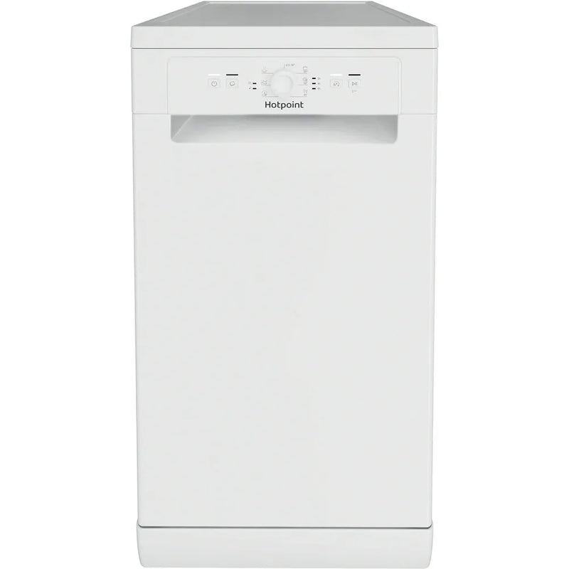 Hotpoint HSFE 1B19 UK N - White 10 Place Slimline Freestanding Dishwasher - F Energy Rating