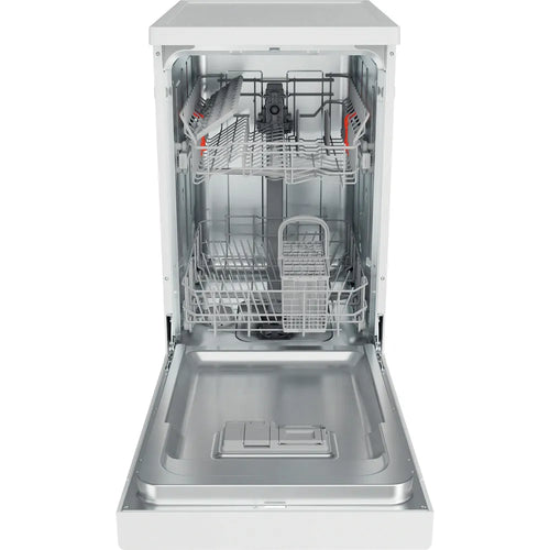 Hotpoint HSFE 1B19 UK N - White 10 Place Slimline Freestanding Dishwasher - F Energy Rating
