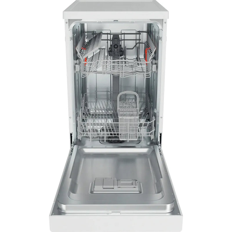 Hotpoint HSFE 1B19 UK N - White 10 Place Slimline Freestanding Dishwasher - F Energy Rating