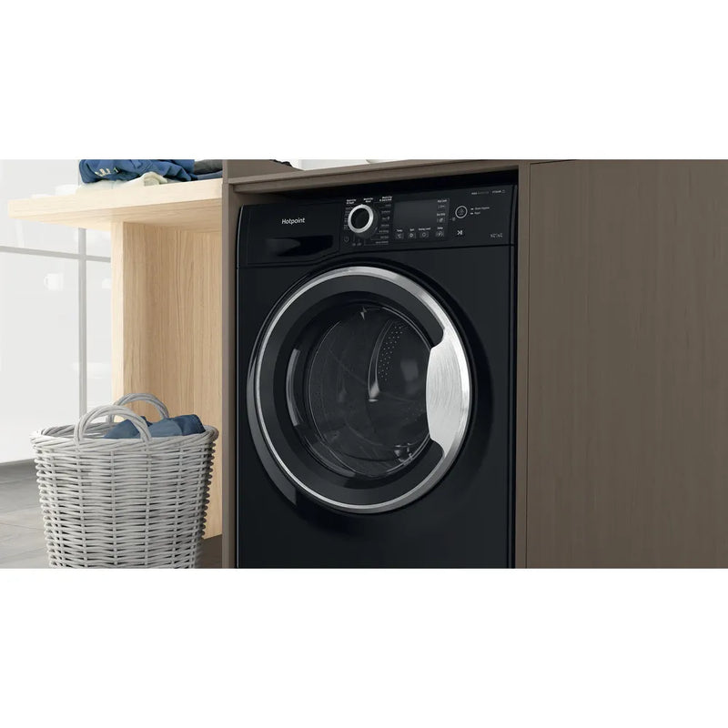 Hotpoint NDB 9635 BS UK - Black 9KG/6KG Washer Dryer - 1400 RPM - D energy