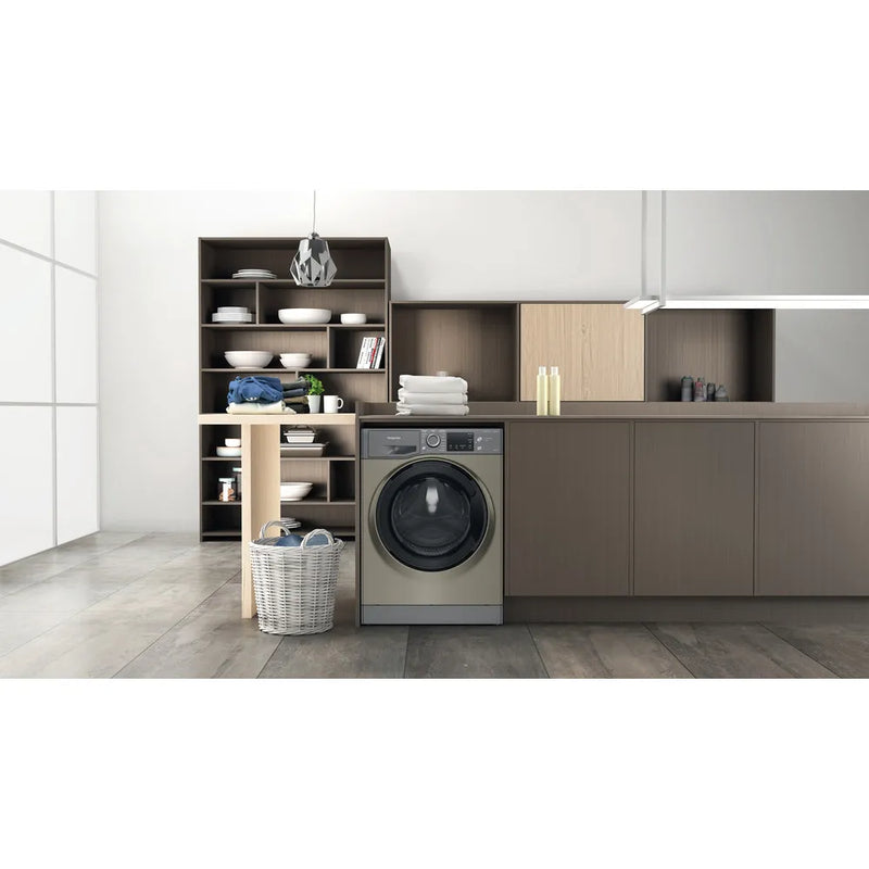 Hotpoint NDB 9635 GK UK - Graphite 9KG/6KG Washer Dryer - 1400 RPM - D energy