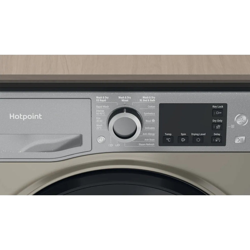 Hotpoint NDB 9635 GK UK - Graphite 9KG/6KG Washer Dryer - 1400 RPM - D energy