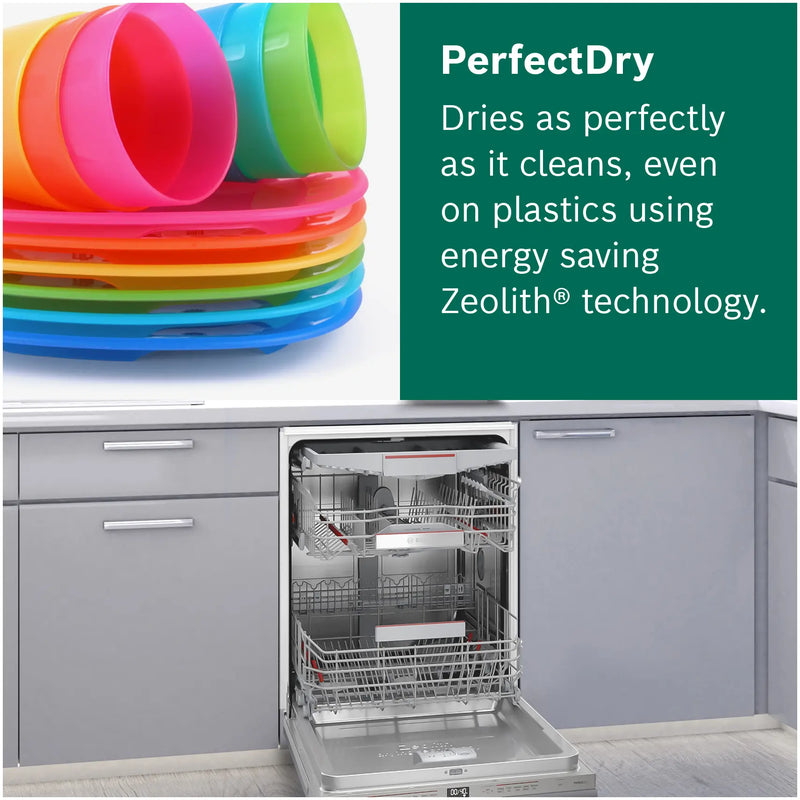 Bosch SMD6ZCX61G - Fully Integrated Dishwasher - 13 Place Settings - C Energy Rating