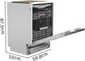 Bosch SMD6ZCX61G - Fully Integrated Dishwasher - 13 Place Settings - C Energy Rating