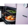 Rangemaster Classic Deluxe - Heather/Chrome 100cm Dual Fuel Range Cooker - Triple Oven - A Rated