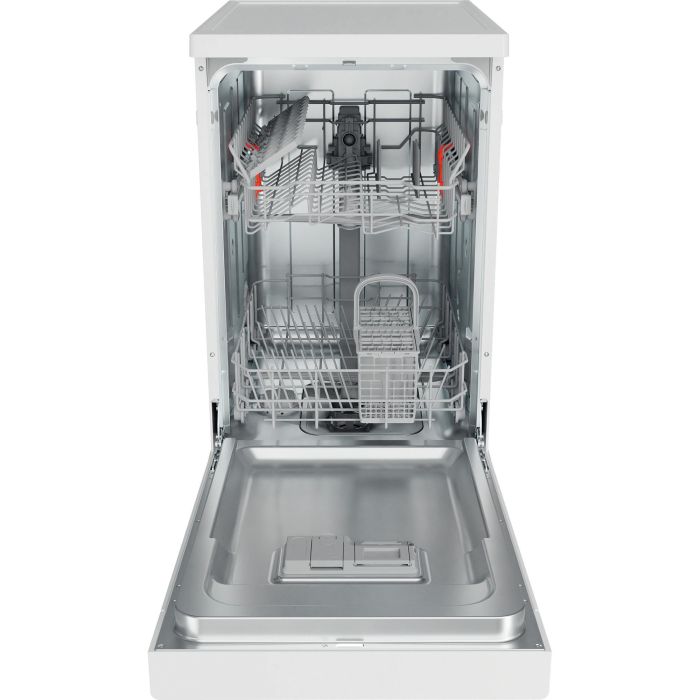 Hotpoint HF9E 1B19 UK - White Freestanding Dishwasher - F energy