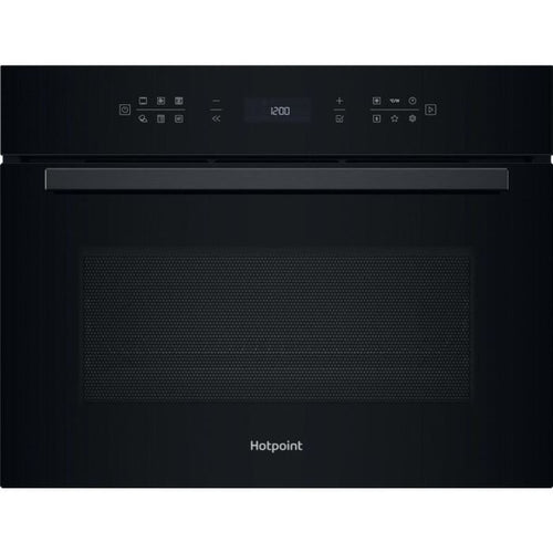 Hotpoint HCW6O7HTSBUK - Black Built-In Microwave - 53L - 950W
