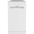 Hotpoint HF9E 1B19 UK - White Freestanding Dishwasher - F energy