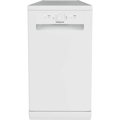 Hotpoint HF9E 1B19 UK - White Freestanding Dishwasher - F energy