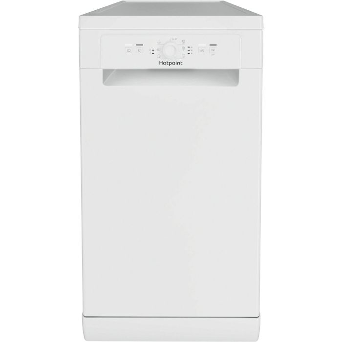 Hotpoint HF9E 1B19 UK - White Freestanding Dishwasher - F energy