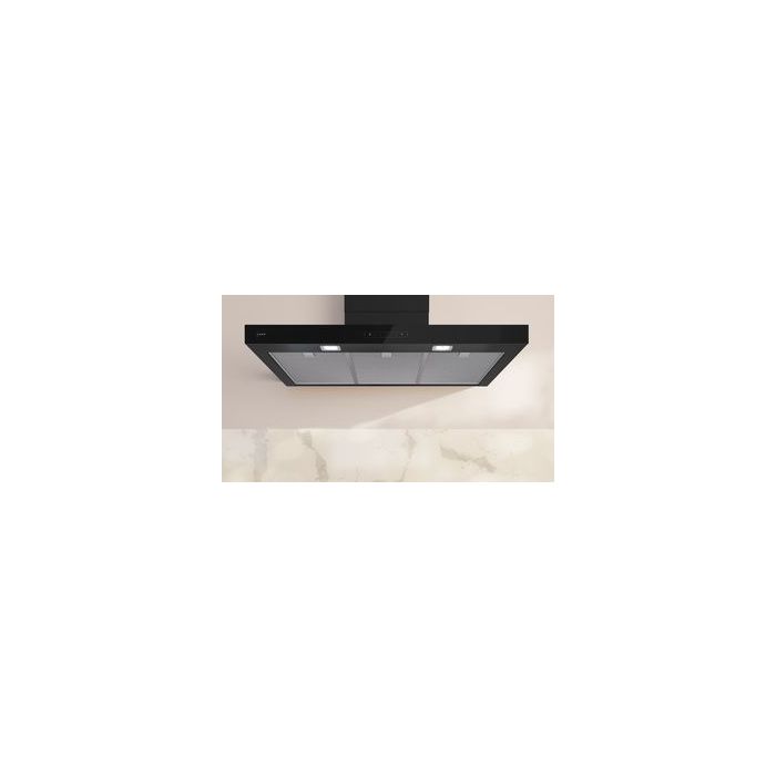Neff D97BDN2S0B - Black Wall-mounted Cooker Hood - Smart Control - E rated