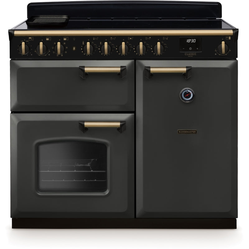 Rangemaster CLDL100EIPSLT/AB1 - Slate 100cm Range Cooker - Induction - A Energy