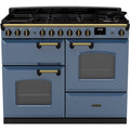 Rangemaster CLDLO110DFPSTB/AB1 - Slate Black Dual Fuel Range Cooker - 110cm - 5 Year Warranty