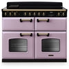 Rangemaster CLDLB110EIPHTH/AB1 - Heather/Antique Brass Range Cooker - 80L Capacity - A Energy Rating