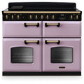 Rangemaster CLDLB110EIPHTH/AB1 - Heather/Antique Brass Range Cooker - 80L Capacity - A Energy Rating