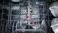 Bosch Series 6 SMS6TCI01G - Silver Freestanding Dishwasher - A energy