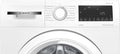 Bosch Series 4 WNA134U8GB - White 8KG/5KG Washer Dryer - 1400 RPM - C/E energy