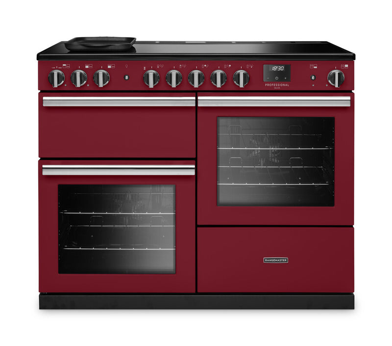 Rangemaster PRDLO110EIPBOR/CM1 - Bordeaux Induction Range Cooker - 5 Zones - A energy