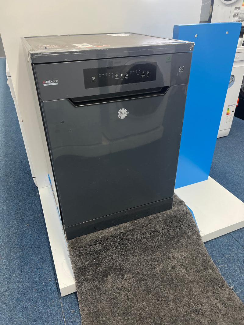 Hoover HF 4C7L0A-80 - Antracite 14 Place Dishwasher - Freestanding - Energy Class C - Unboxed