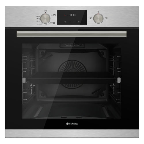 Teknix BITK264GSX - Stainless Steel Single Oven - Gas - 69L - A Energy