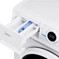 Midea MF100W100BA - White 10KG Washing Machine - 1400 RPM