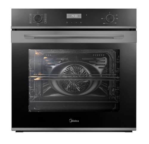 Midea MBO7NM30D0-BS - Black Built-in Oven - 72L Capacity - A Energy Rating