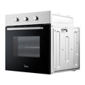 Midea MBO65M90M1-SS - Stainless Steel Built-In Electric Single Oven - 70L - A Energy