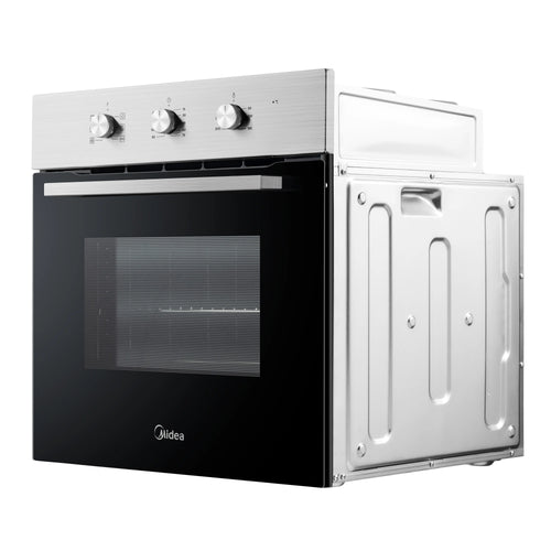 Midea MBO65M90M1-X - Stainless Steel Single Oven - 70L Capacity - A Energy Rating