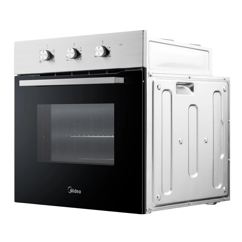 Midea MBO65M90M1-X - Stainless Steel Single Oven - 70L Capacity - A Energy Rating