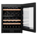 Teknix BITH2WCD60B - Black 60cm Wine Cooler - 46 Bottle Capacity - F Energy