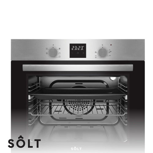 Solt SBISO61DX - Stainless Steel Single Oven - 68L Capacity - A Energy Rating