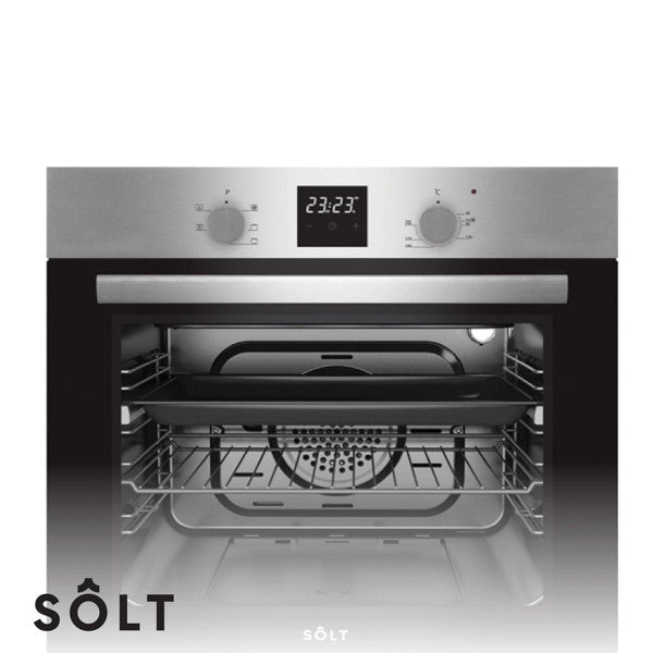 Solt SBISO61DX - Stainless Steel Single Oven - 68L Capacity - A Energy Rating