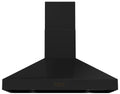Rangemaster RDLXHD110PGBL/AB1 110 Deluxe Hood - Gloss Black / Antique Brass