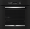 Miele H 2465 BP ACTIVE - Black Stainless Steel Single Oven - Pyrolytic - A+ Energy
