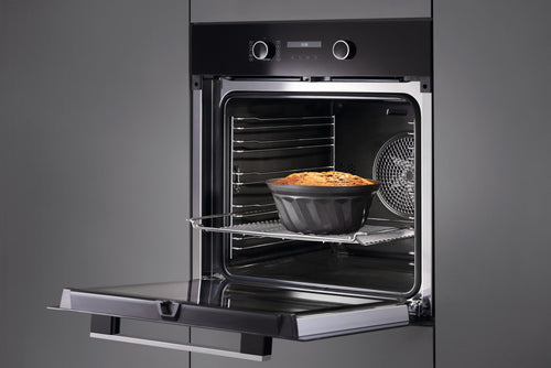 Miele H 2465 BP ACTIVE - Black Stainless Steel Single Oven - Pyrolytic - A+ Energy