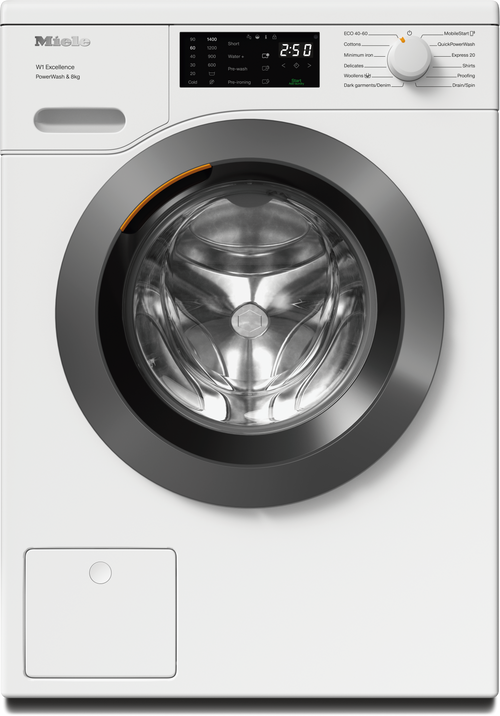 Miele WEB365 WCS PWash&8kg - Lotus White 8KG Washing Machine - 1400 RPM - A Energy