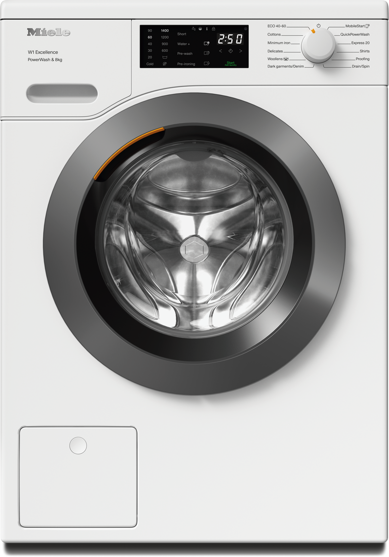 Miele WEB365 WCS PWash&8kg - Lotus White 8KG Washing Machine - 1400 RPM - A Energy
