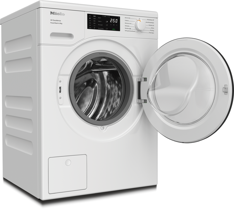 Miele WEB365 WCS PWash&8kg - Lotus White 8KG Washing Machine - 1400 RPM - A Energy