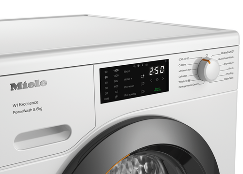 Miele WEB365 WCS PWash&8kg - Lotus White 8KG Washing Machine - 1400 RPM - A Energy